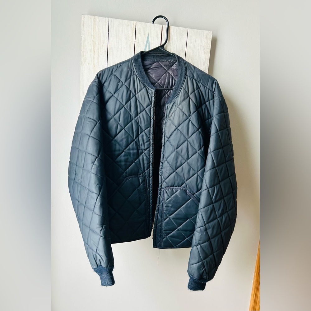 Vintage quilted bomber jacket